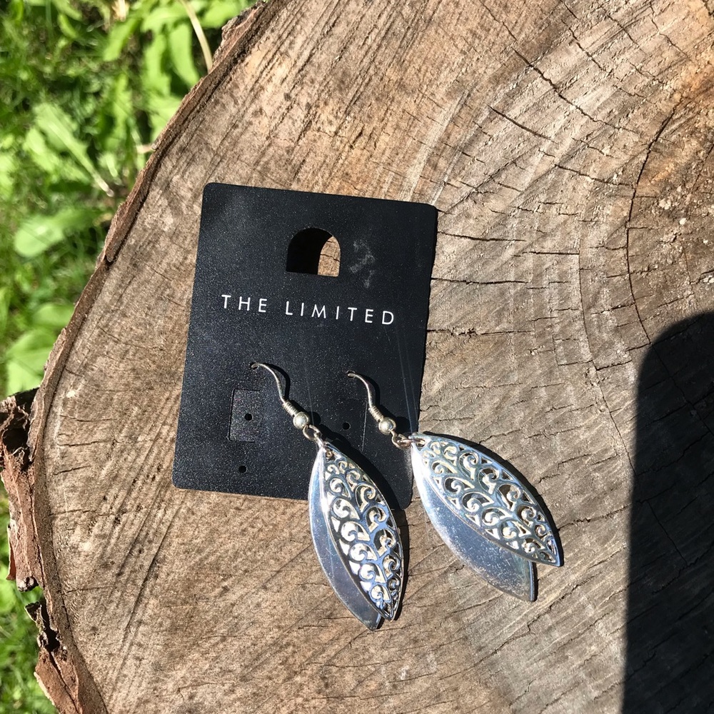 Silver earrings “The Limited” Brand